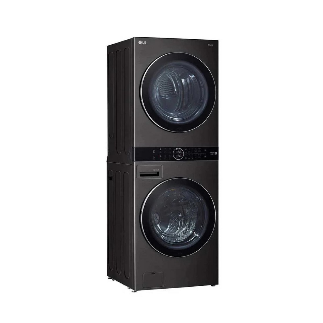 [ผ่อน0%] LG เครื่องซักผ้า 21 กก. เครื่องอบผ้า 16 กก. พร้อม Smart WI-FI control สีดำ WT2116SHBB (ชลบุรีส่งฟรี)