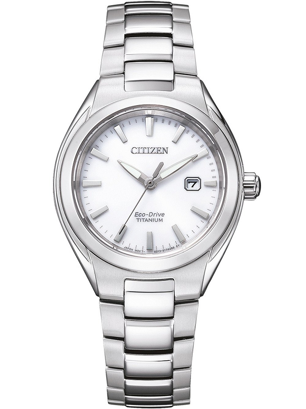 Citizen EW2610-80A นาฬิกาผู้หญิง Eco-Drive Titanium Women's Watch
