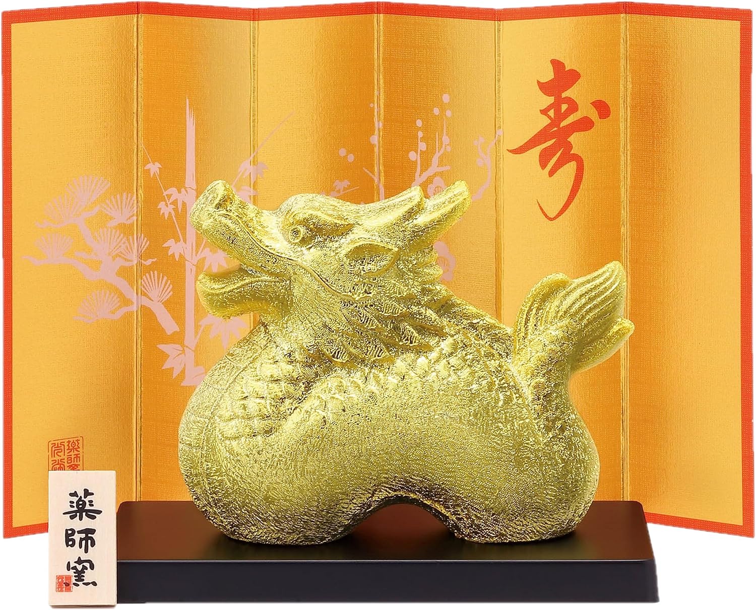 [PRE-ORDER] มังกรทอง ของมงคลญี่ปุ่น ฮวงจุ้ยโต๊ะทำงาน เสริมโชคลาภ ปีมังกร นำเข้าจากญี่ปุ่น Dragon Zodiac 2024