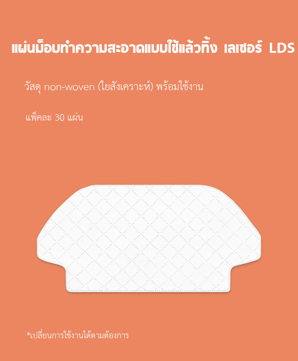 Xiaomi Robot Vacuum-Mop P Accessories - อุปกรณ์เสริมหุ่นยนต์ดูดฝุ่นเสี่ยวหมี่ P (STYJ02M)