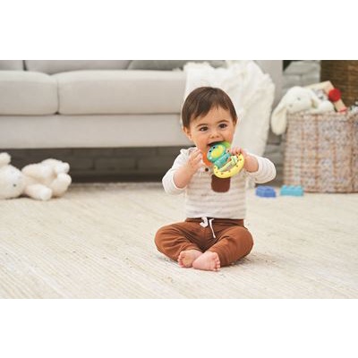 Infantino ยางกัดช้าง Rattle & Teether Elephant