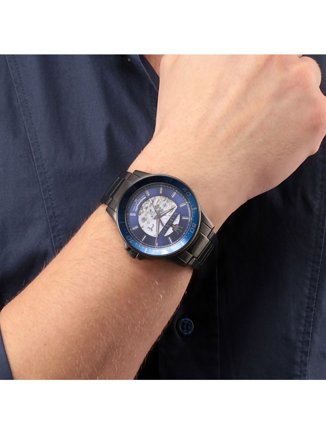 Maserati R8823140001 นาฬิกาผู้ชาย Sfida Automatic Men's Watch