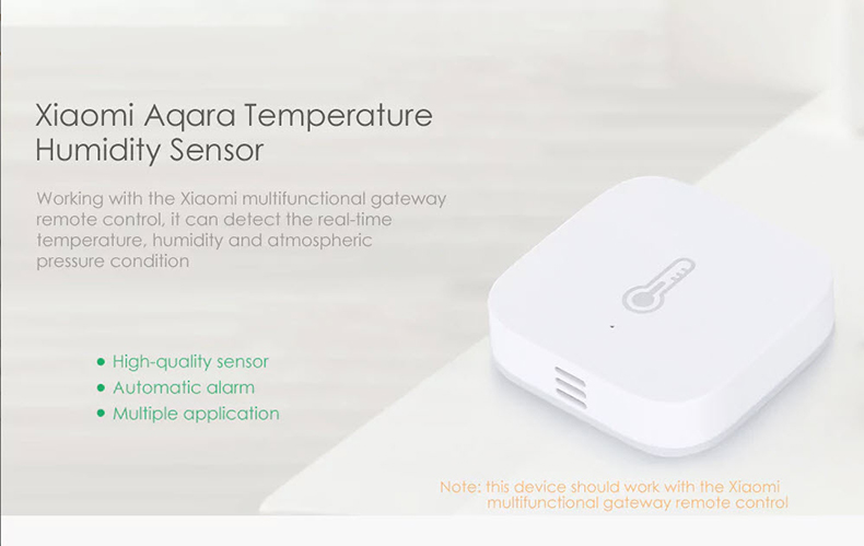 Xiaomi Aqara Temperature Humidity Sensor - ตัวตรวจวัดอุณหภูมิและความชื้น Aqara (Zigbee) (CN)