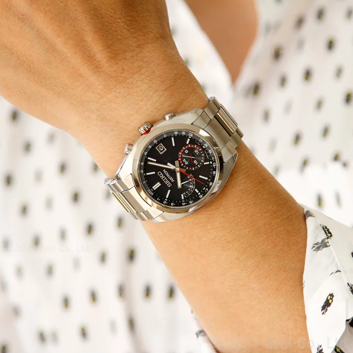 Seiko SBXY017 นาฬิกาผู้ชาย Astron Solar Radio Solar World Time Titanium Made in Japan Men's Watch