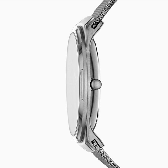 Skagen SKW6503 นาฬิกาผู้ชาย Melbye Gunmetal Steel-Mesh Men's Watch