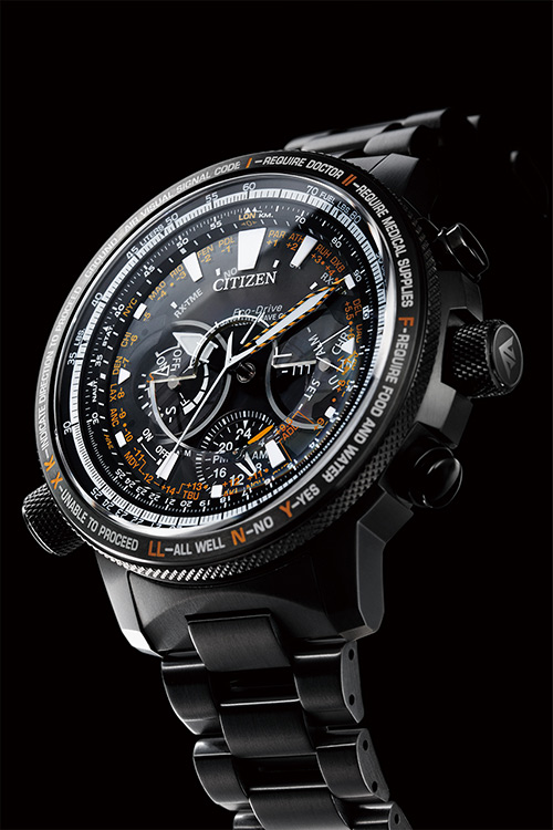 Citizen CC7015-55E นาฬิกาผู้ชาย Promaster Eco-Drive F990 Satellite Wave GPS Super Titanium Made in Japan Limited Edition 1,989Pcs. Men's Watch