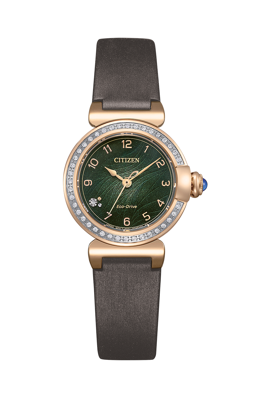 Citizen EM1123-62X นาฬิกาผู้หญิง Citizen L Mae Diamond: 40 Pcs Women's Watch