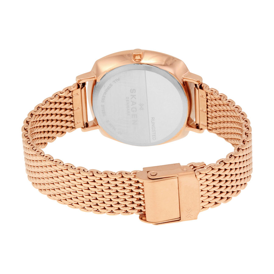 Skagen SKW2401 นาฬิกาผู้หญิง Skagen รุ่น SKW2401, Hagen Quartz Crystal Accent Women's Watch