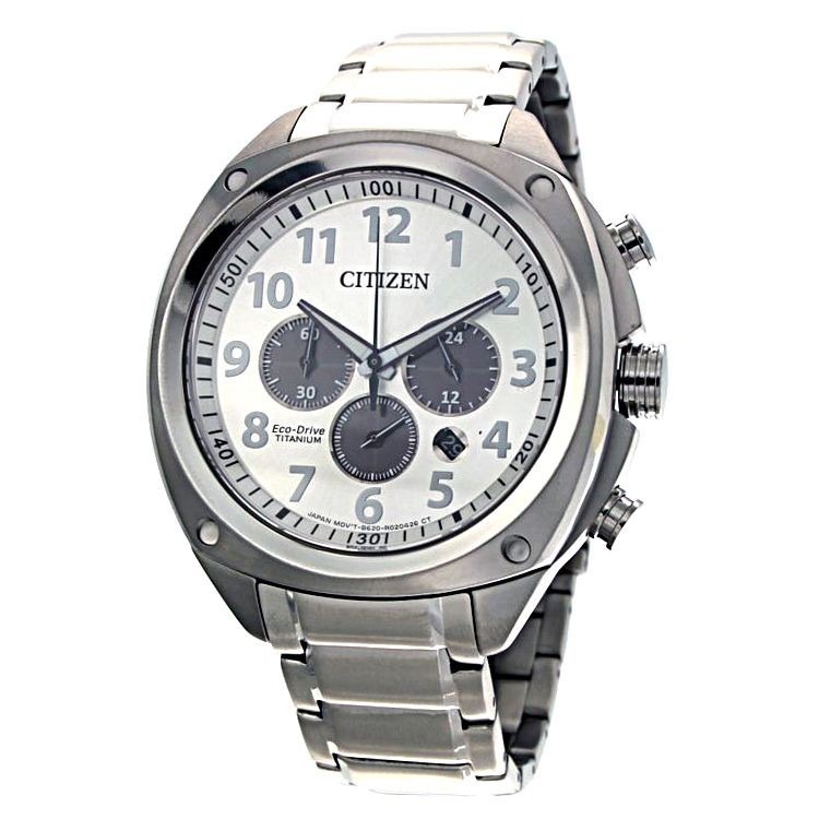 Citizen CA4310-54A นาฬิกาผู้ชาย Eco-Drive Chronograph Titanium Men's Watch