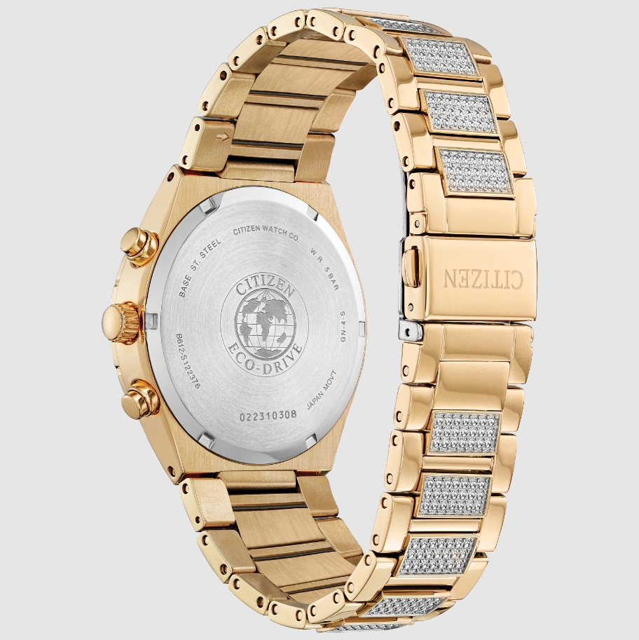 Citizen CA0753-55E นาฬิกาผู้ชาย Crystal Eco-Drive Men's Watch