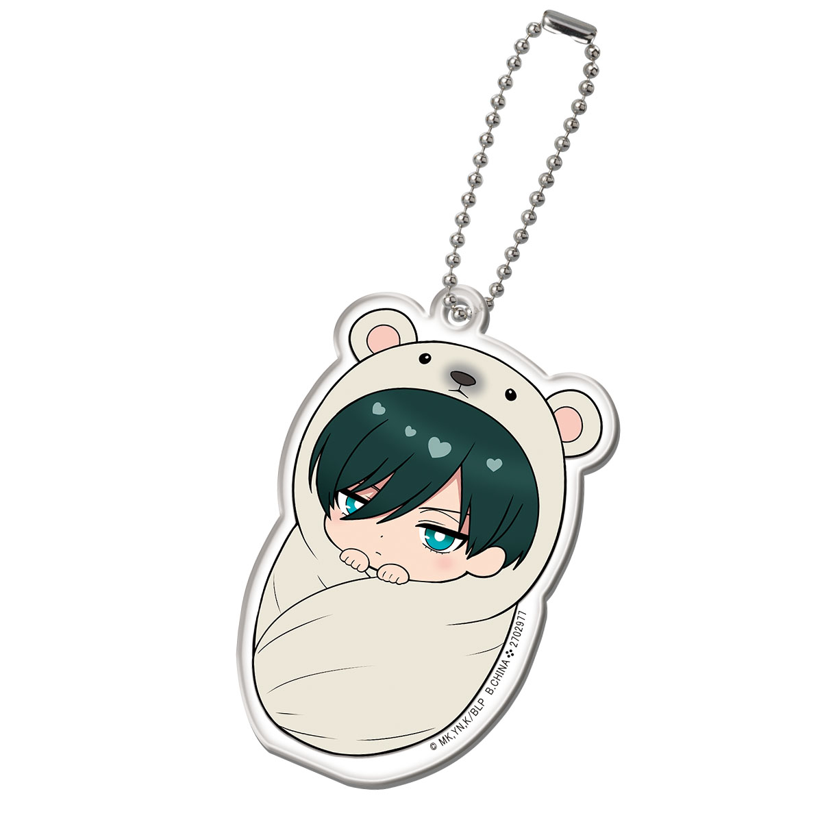 [PRE-ORDER] กาชาปอง BLUELOCK Acrylic Charm ครบเซ็ท 9 ชิ้น Size 6 cm นำเข้าจากญี่ปุ่น ขังดวลแข้ง ブルーロック ぷにとっぷ♡ おくるみチャーム