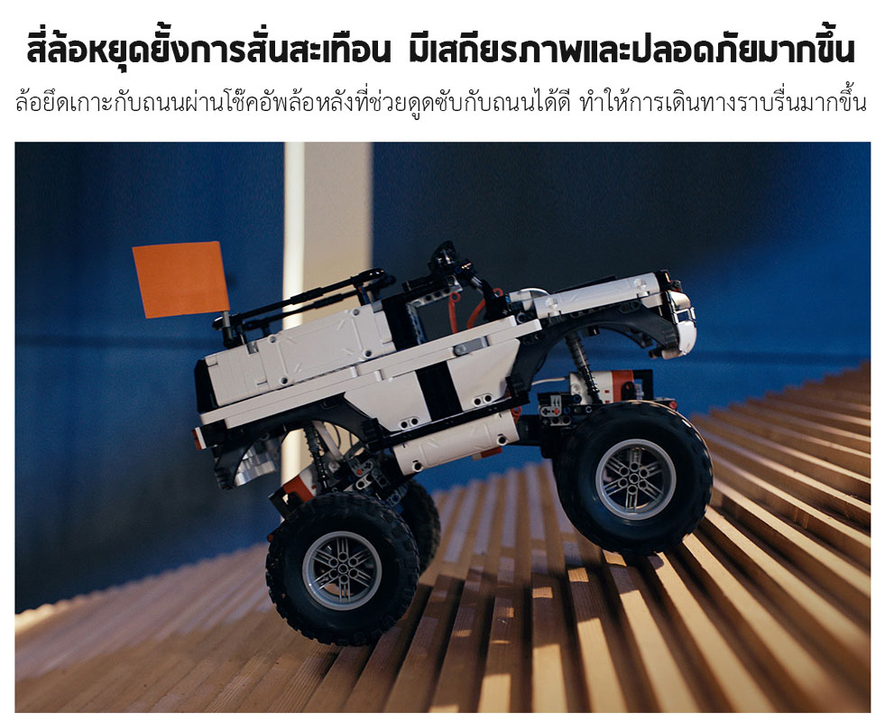 Xiaomi MITU 4WD Off-Road Building Block - หุ่นยนต์ตัวต่ออัจฉริยะรุ่นรถโฟว์วิล