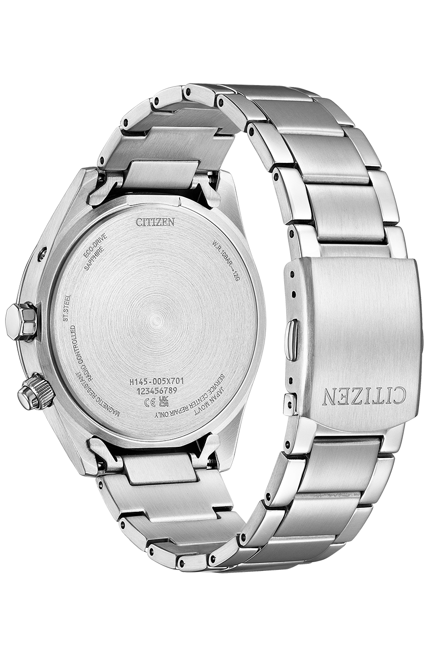 Citizen CB0270-87A นาฬิกาผู้ชาย Eco-Drive Perpetual World Time Men's Watch