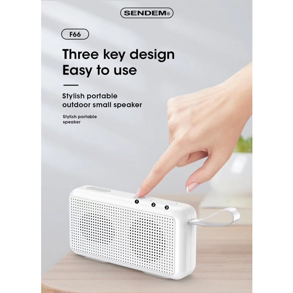 ลำโพงบลูทูธ SENDEM SDM-F66 Wireless Speaker