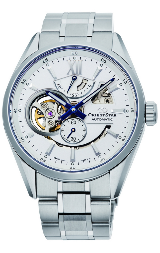 Orient RE-AV0113S00B นาฬิกาผู้ชาย Orient Star Open Heart Automatic Made in Japan Men's Watch