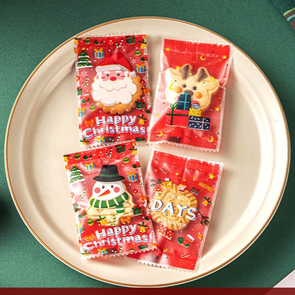 ถุงซีล ใส่ขนม คุกกี้ ลูกอม ขนาด 5.5x8.5 ซม.จำนวน 97-100 ใบ/แพ็ค (ชุดที่ 5/5)