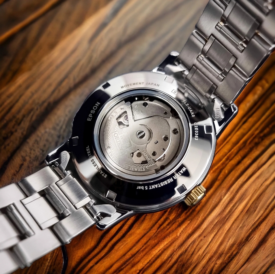 Orient RA-AS0007S10B นาฬิกาผู้ชาย Moonphase Automatic Men's Watch