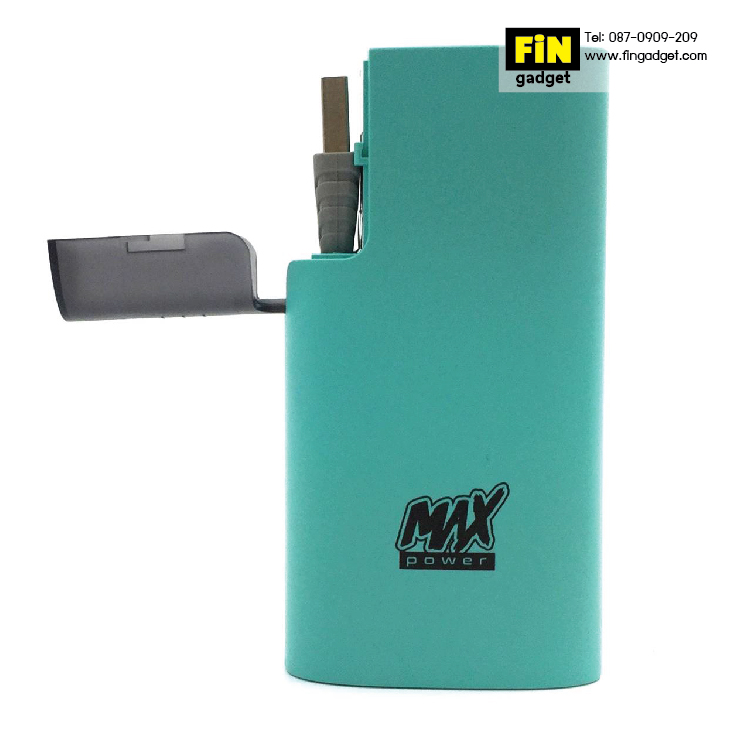 Power Bank ARNOX 6200 mAh มีช่องเก็บสายชาร์จในตัว