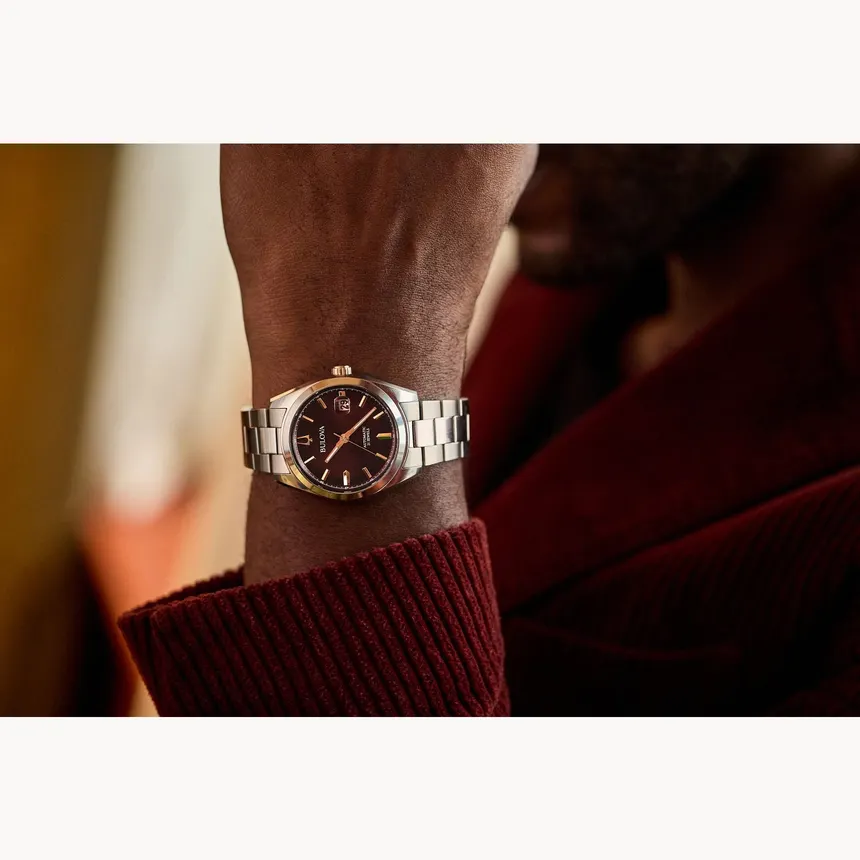 Bulova 98B422 นาฬิาผู้ชาย Automatic Men's Watch