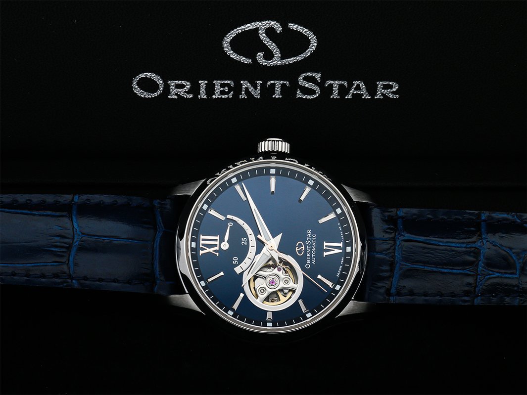 Orient RE-AT0006L00B นาฬิกาผู้ชาย Orient Star Contemporary Mechanical Automatic Semi Skelton Men's Watch