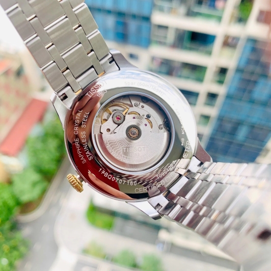 Tissot T099.408.22.038.00 นาฬิกาผู้ชาย Chemin des Tourelles Automatic Men's Watch