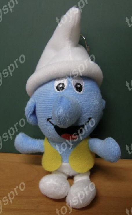 ตุ๊กตาพวงกุญแจ สมิร์ฟ (Smurf) ขนาด 6 นิ้ว