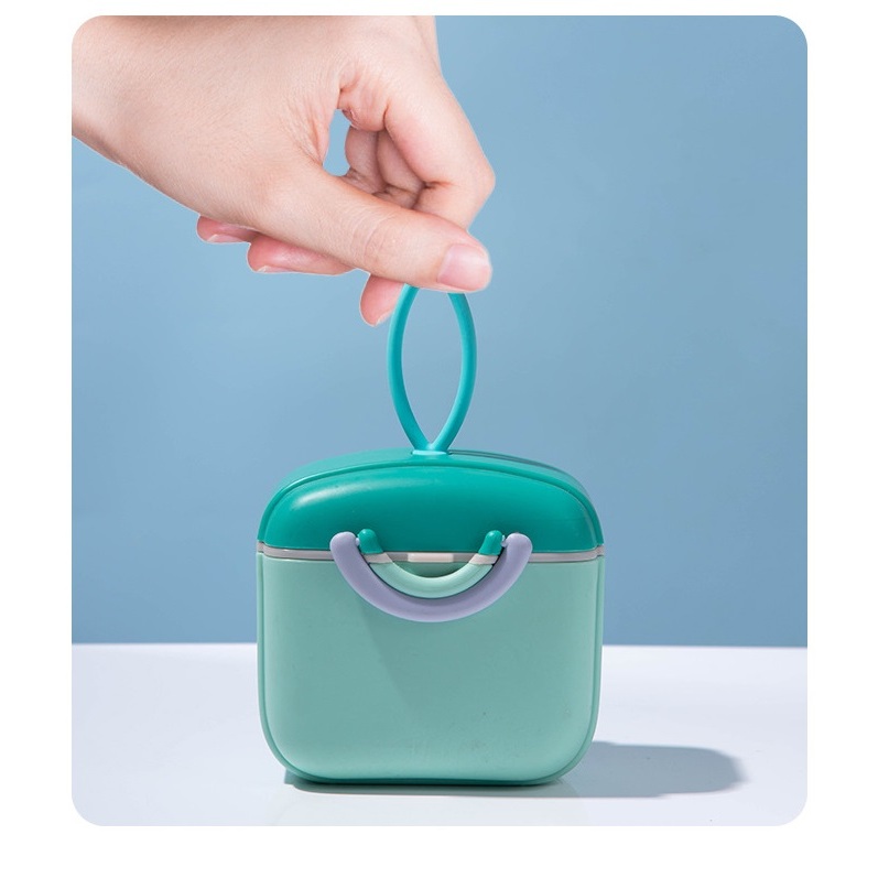 กล่องใส่นมผงแบบพกพา มีหูแขวน