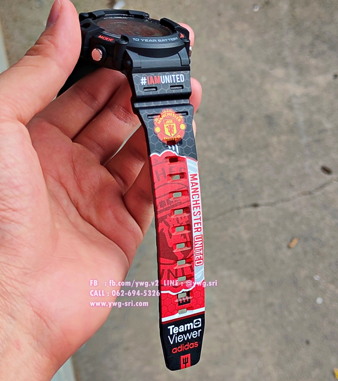 CASIO CUSTOM Man United (AE-1500WH)
