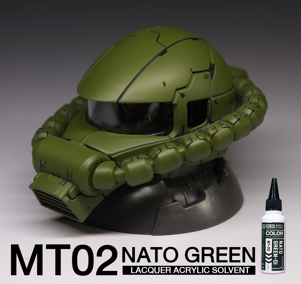 MT02 Nato Green [มันเงา] 60ml