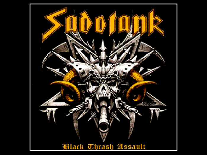 SADOTANK'Black Thrash Assault' CD.