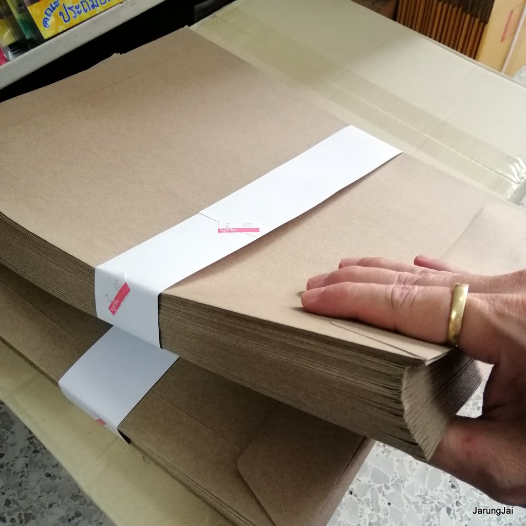 ซองเอกสาร สีเทา ขนาด 9x12 นิ้ว จำนวน 50 ซอง ใส่กระดาษ A4 ได้สบายๆ