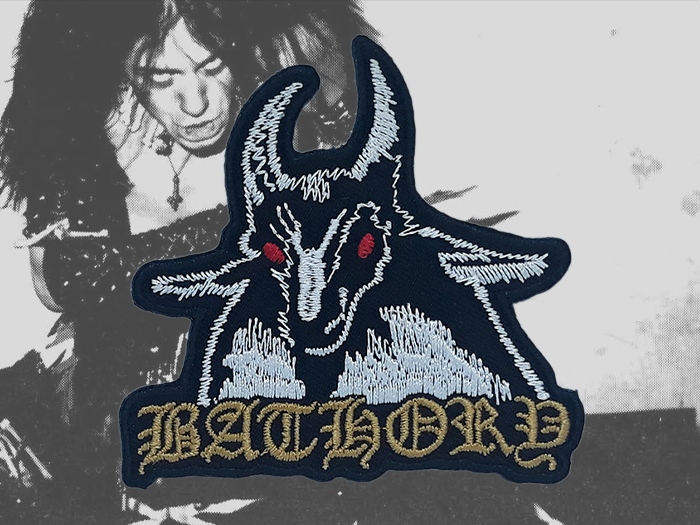 BATHORY 'Goat' Embroidered Patches อาร์มแบบปัก