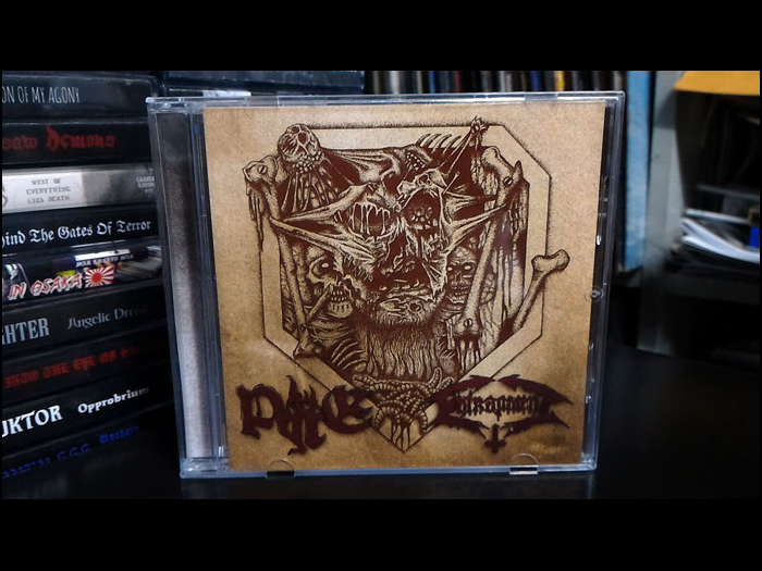 PYRE/ENTRAPMENT'Split CD