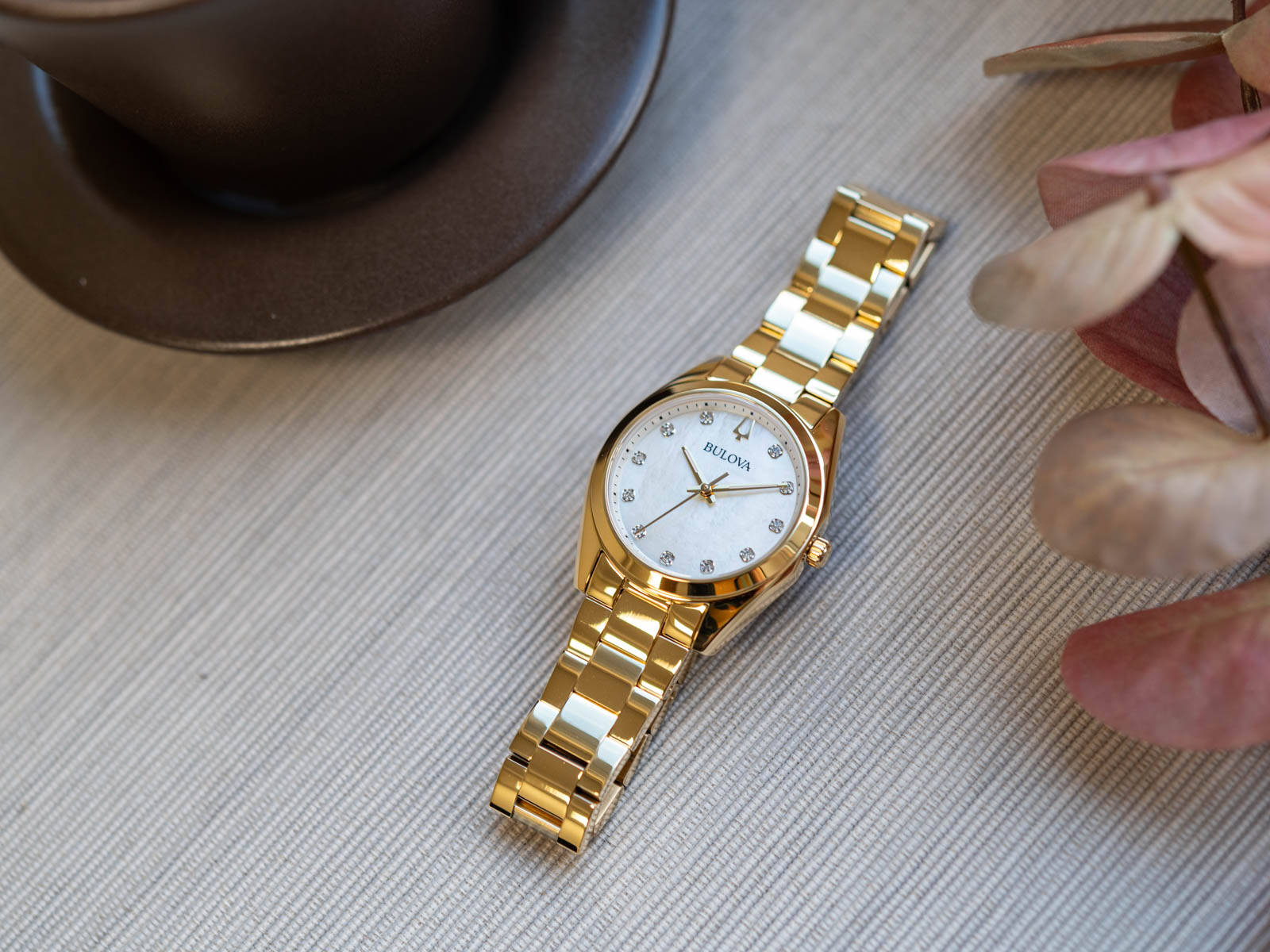 Bulova 97P172 นาฬิกาผู้หญิง Surveyor Quartz Women's Watch