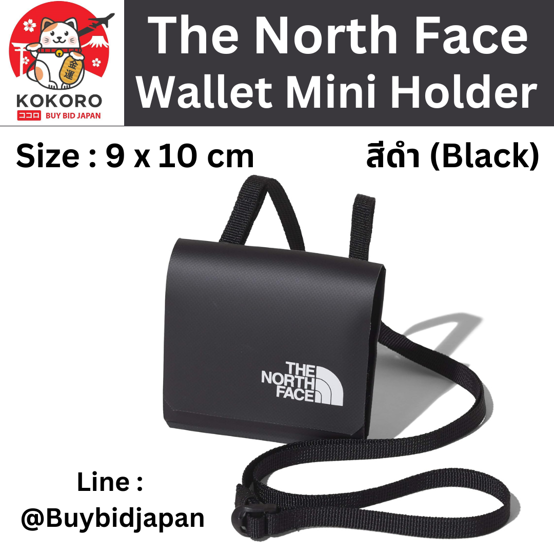 [PRE-ORDER] The North Face กระเป๋าคล้องคอ สีดำ BLACK Fieludens Mini Holder Shoulder Bag [ザノースフェイス] ショルダーバッグ フィルデンスミニホルダー Product Code : NM82017