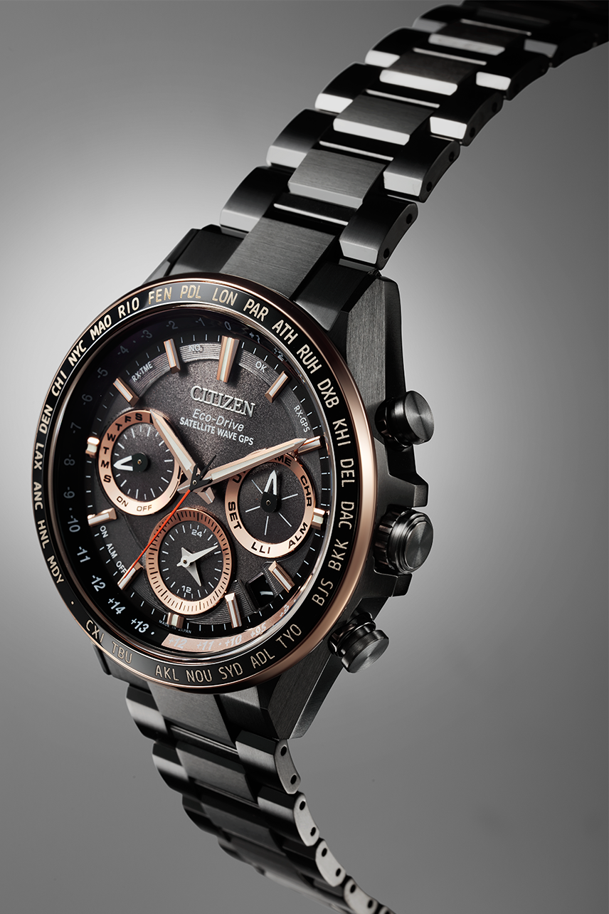 Citizen CC4016-67E นาฬิกาผู้ชาย ATTESA Sattellite Wave GPS Super Titanium Eco-Drive Men's Watch