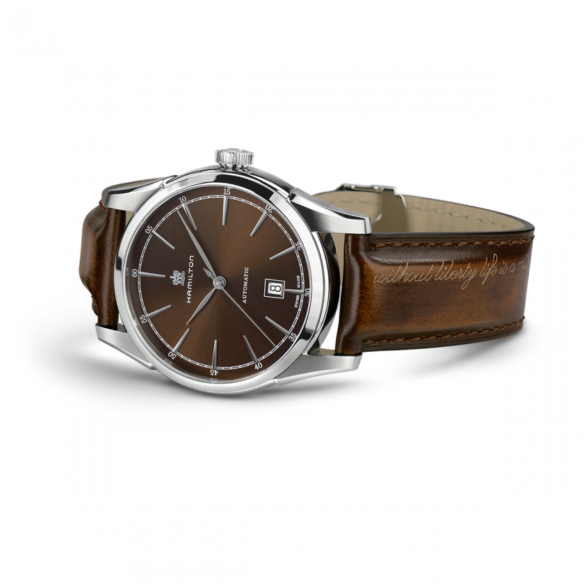 Hamilton H42415501 นาฬิกาผู้ชาย American Classic Spirit of Liberty Automatic Men's Watch