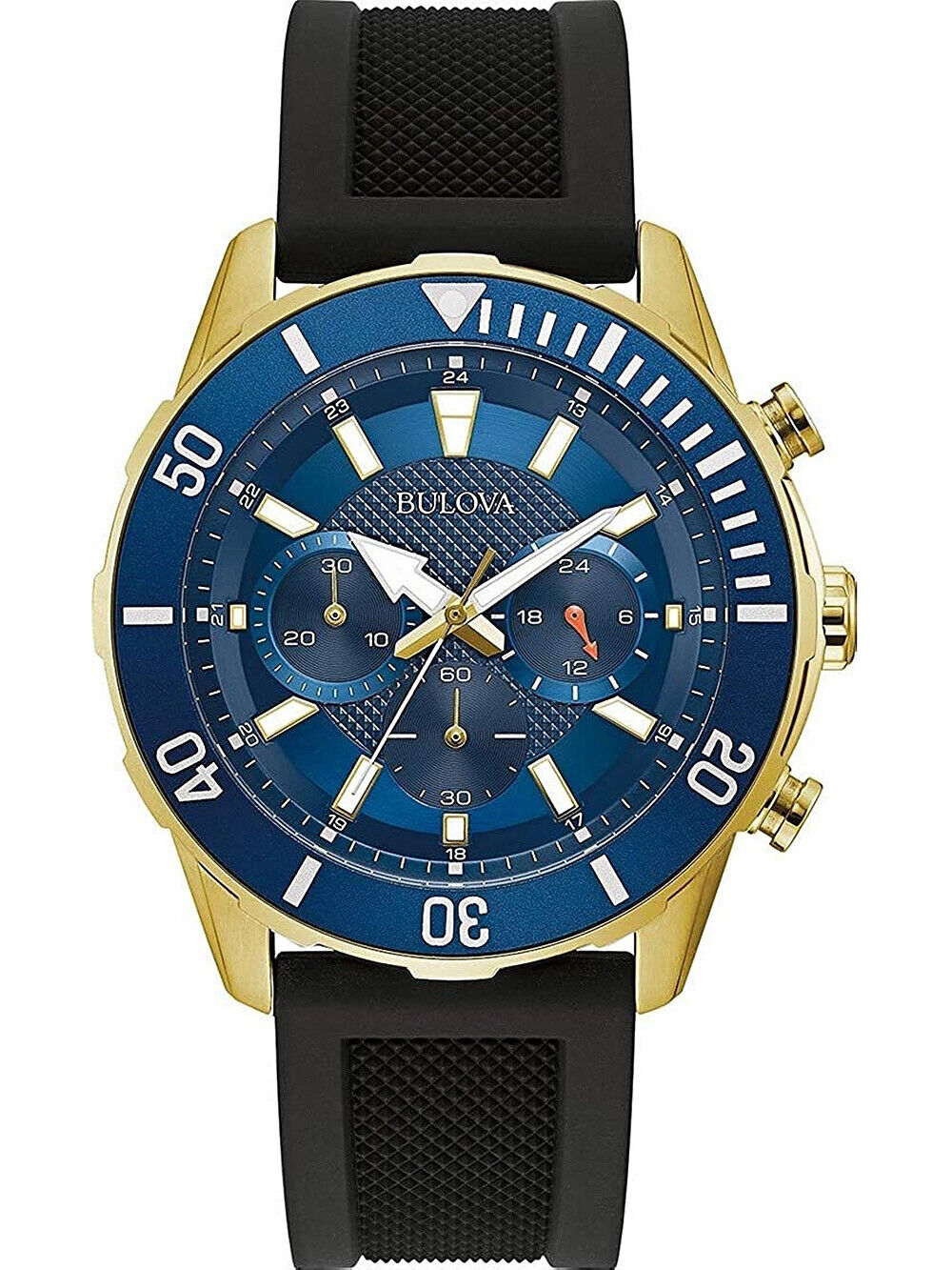 Bulova 98A244 นาฬิาผูู้ชาย Classic Chronograph Quartz Men's Watch