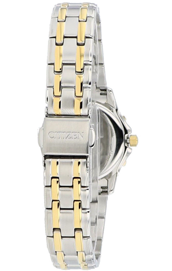 Citizen EW2364-50A นาฬิกาผู้หญิง Eco-Drive Diamonds White Dial Women's Watch