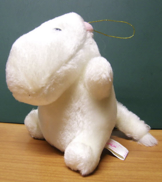Moomin สีเหลืองอ่อน ขนนิ่ม ขนาด 6 นิ้ว (มือสอง)