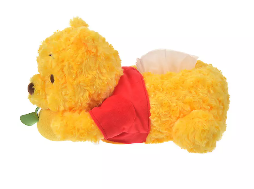 [พร้อมส่ง] YUZU POOH ที่ใส่ทิชชู่ ตุ๊กตาหมีพูห์ ท่านอน Hanyu Yuzuru Tissue Box Cover Yuzu Pooh ของแท้จาก Disney Store Japan プーさん ティッシュボックスカバー