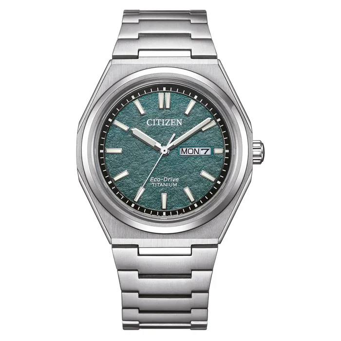 Citizen AW0130-85X นาฬิกาผู้ชาย Citizen Core Collection Super Titanium Eco-Drive Men's Watch