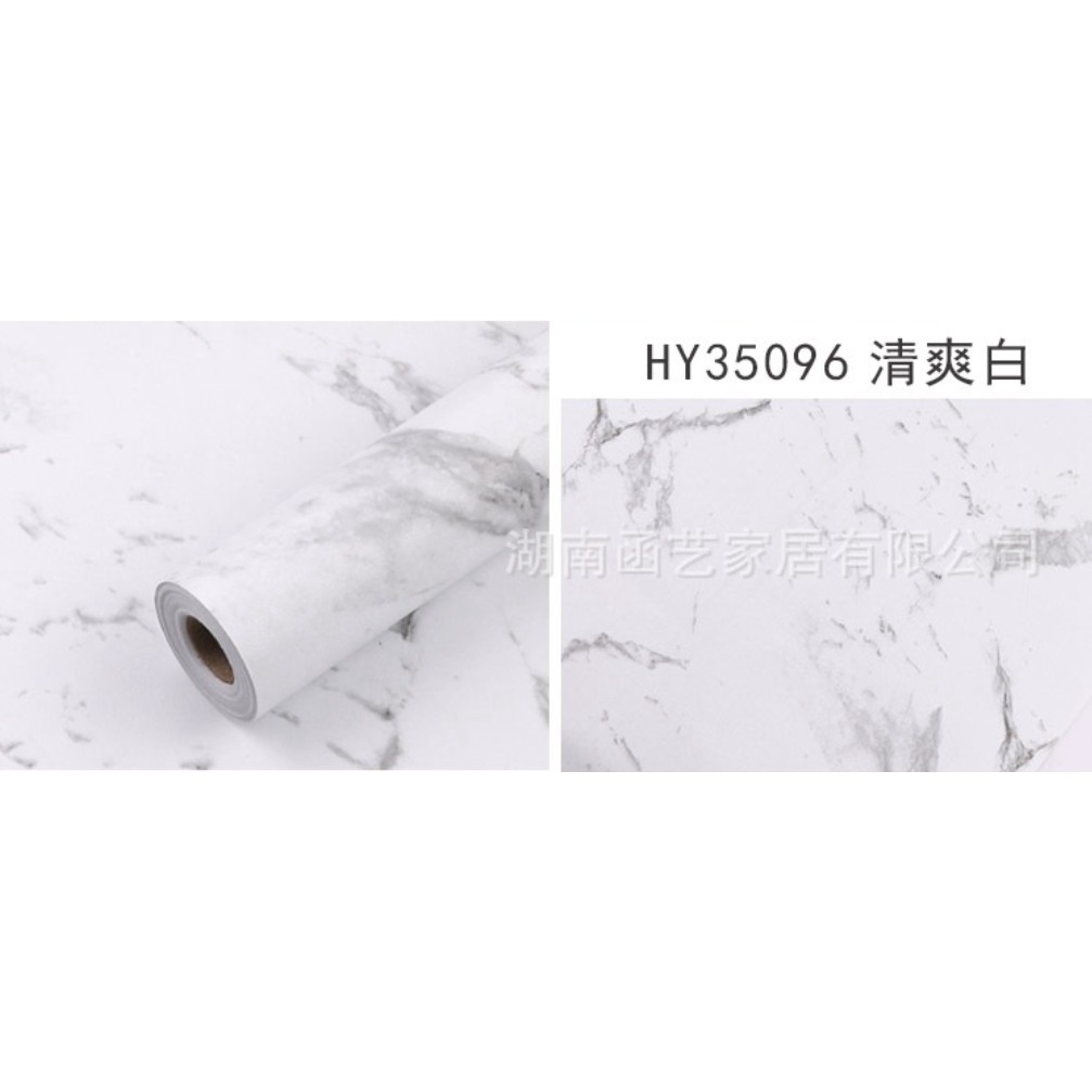 วอลเปเปอร์ติดผนัง ลายหินอ่อนและลายอื่นๆ มีกาวในตัว ติดได้ด้วยตัวเอง