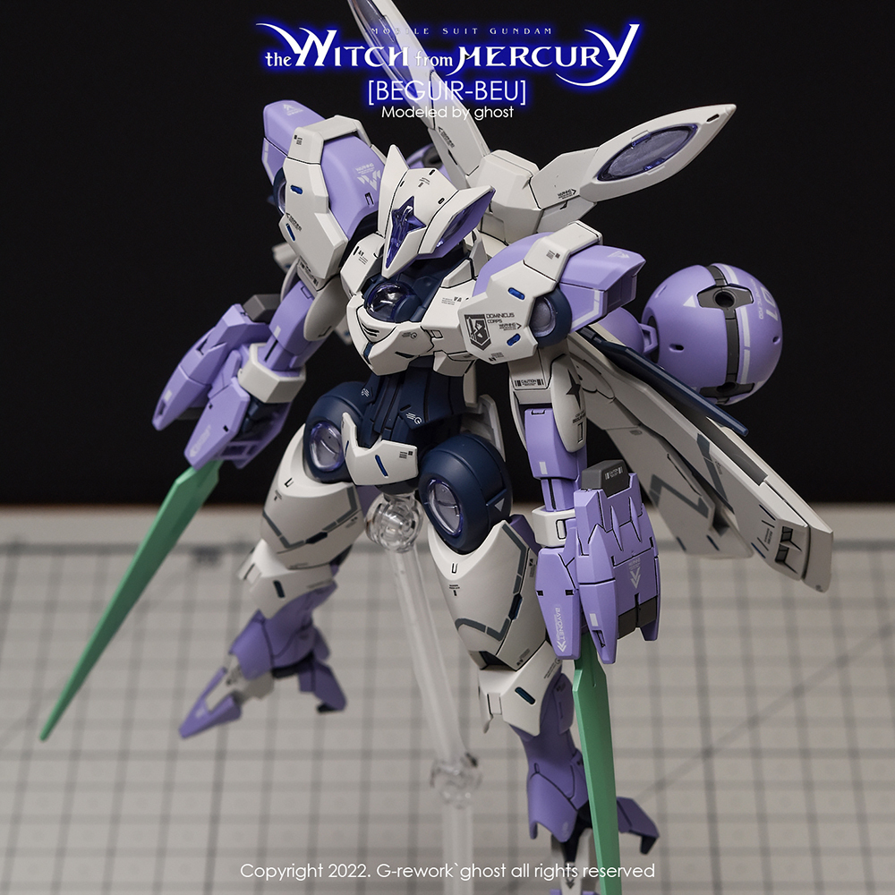 G-REWORK CUSTOM DECAL HG 1/144 BEGUIR-BEU