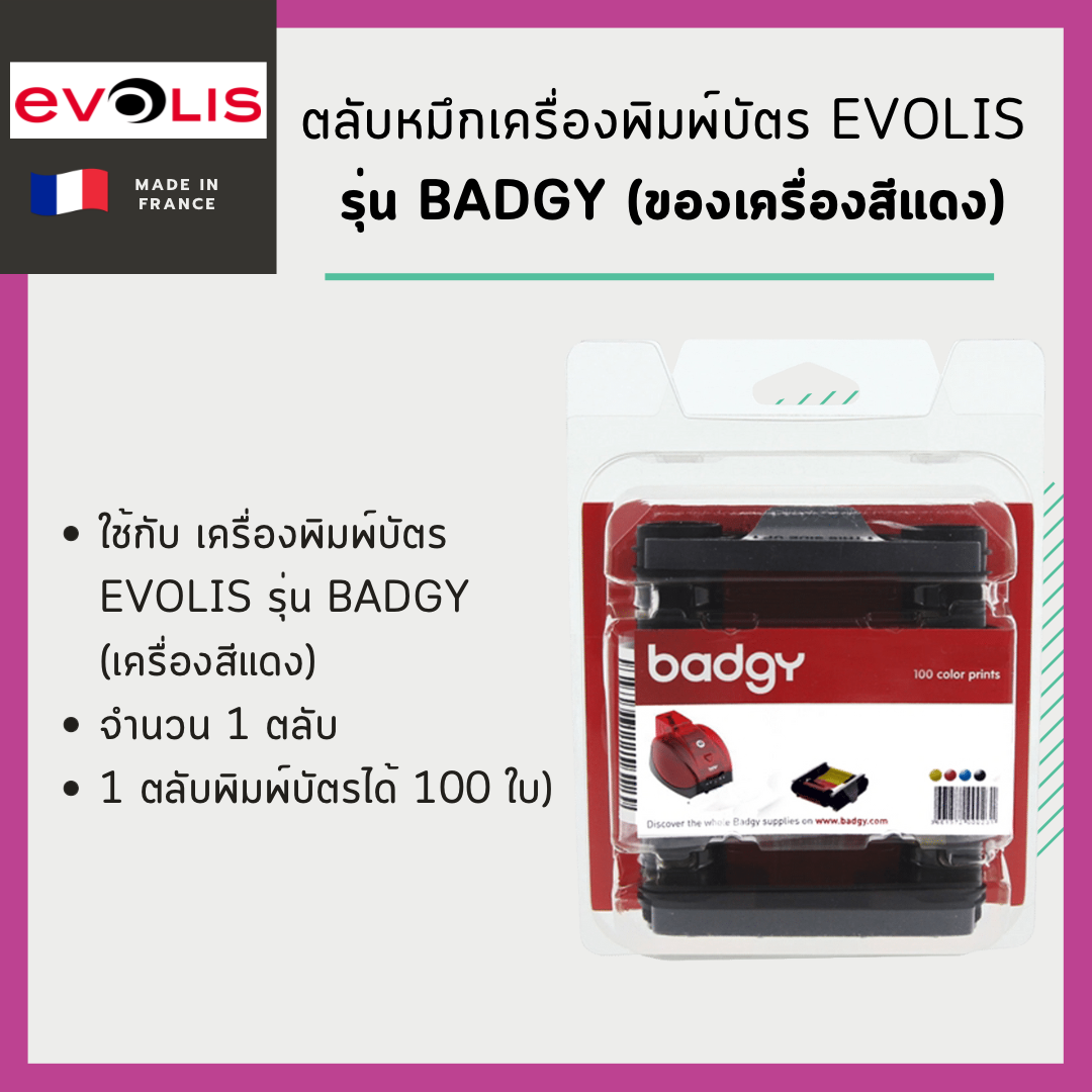 ตลับหมึกสี Badgy 1(VBDG204EU)