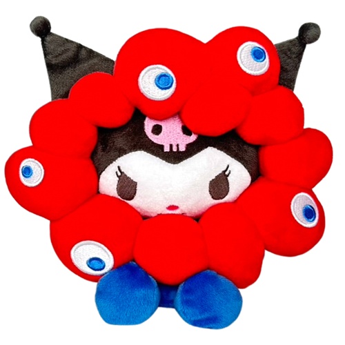 [PRE-ORDER] ตุ๊กตา คุโรมิ Kuromi x MYAKU-MYAKU Official Mascot งาน Osaka Expo 2025 นำเข้าจากญี่ปุ่น サンリオキャラクターズ ミャクミャクなりきりぬいぐるみM クロミ