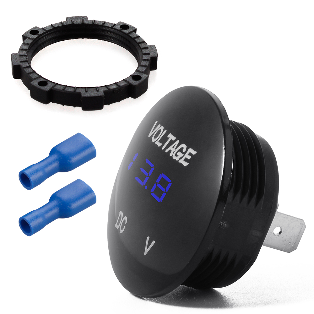 Digital Voltmeter 12-24VDC แบบกันน้ำ
