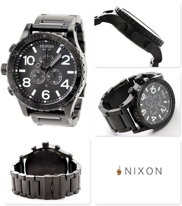 Nixon A083-001-00 นาฬิกาผู้ชาย Nixon รุ่น A083001, 51-30 Chrono Men's Watch