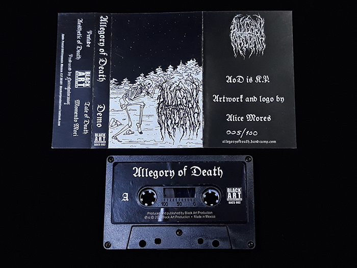 ALLEGORY OF DEATH 'S/T' Demo Tape