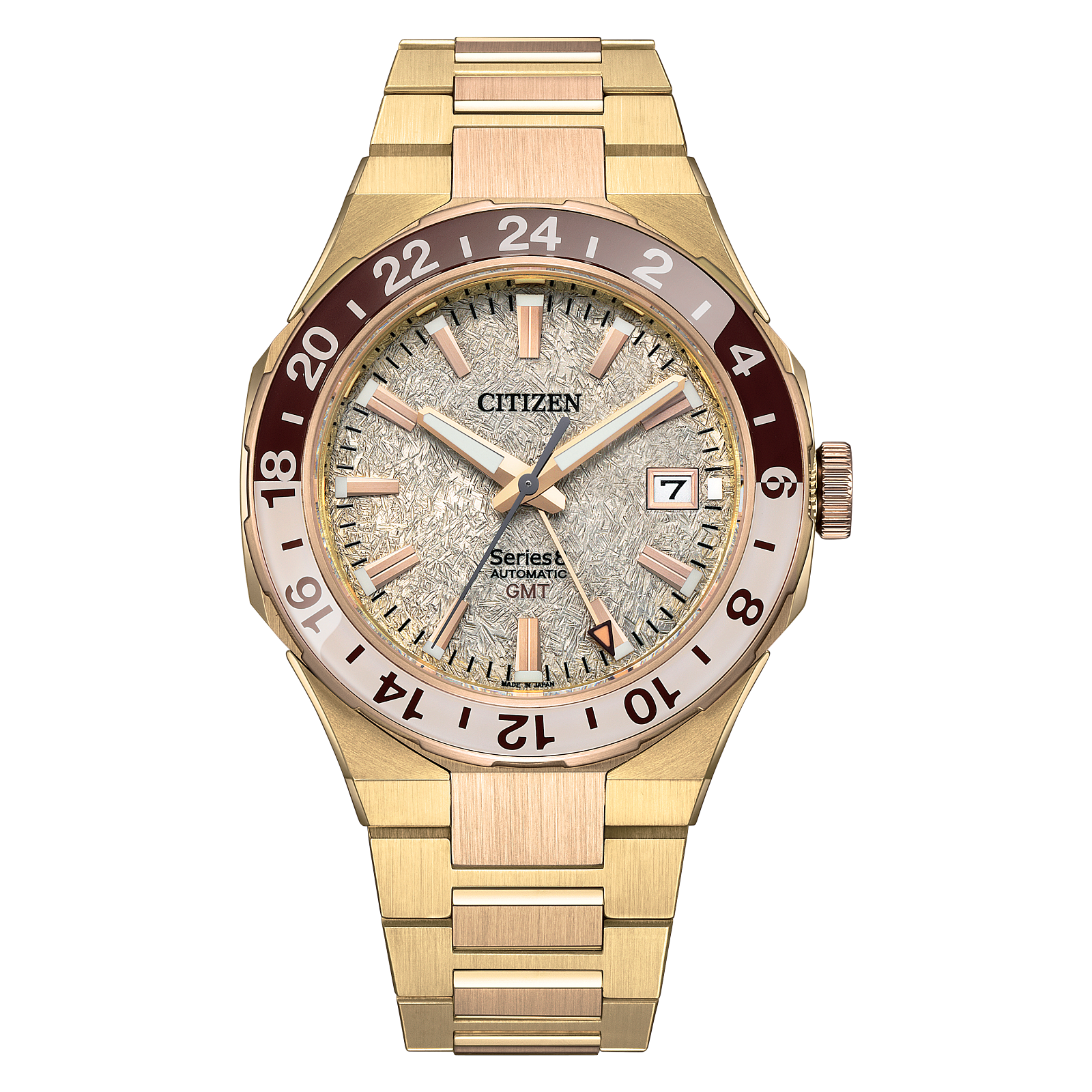 Citizen NB6032-53P นาฬิกาผู้ชาย Series8 GMT Automatic Limited Edition of 1300 pieces Men's Watch